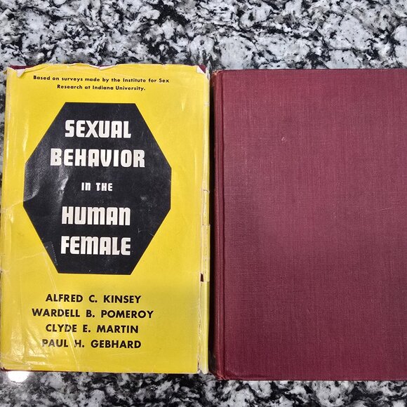 Alfred Kinsey Sexual Behavior In The Human Male (2nd Ed) & Female w/ DJ (1st Ed) - Picture 5 of 7